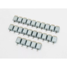 Barnabas Robotics Bulk Mini 130 DC 1.5V-3V Hobby Toy Robot STEM Motor (25, 50, 100, 250 pcs) - 100 pcs