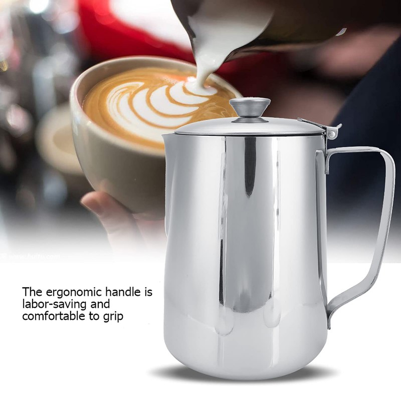 Creamer Dispenser, Stainless Steel Coffee Cup, Milk Frothing Jug, Jug