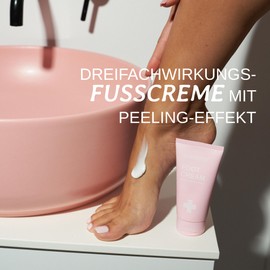 swederm Foot Cream 75 ml - Foot Care Cream - Care for Dry Feet - for Cracked Heels with 0.6% Salicylic Acid - Foot Cream Very Dry Feet - Softening and Smoothing Foot Care Made in Sweden