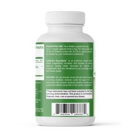 California Essentials Elderberry Immune Capsules, Vitamins, Zinc with Natural Lemon Flavor - 180 Caps