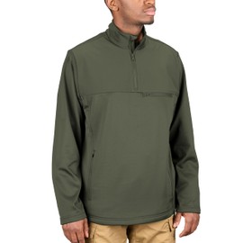 Propper Men's Standard Kinetic Quarter Zip Fleece, Olive, 3X-Large