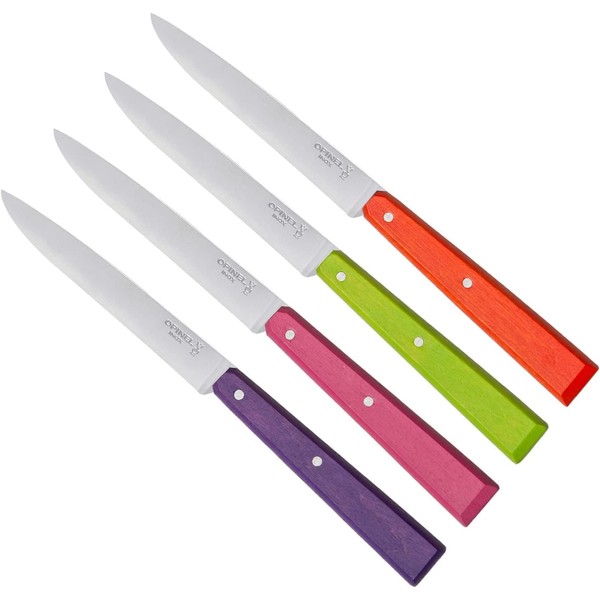 Opinel Set of 4 Table Knives No.125 Bon Appetit Pop