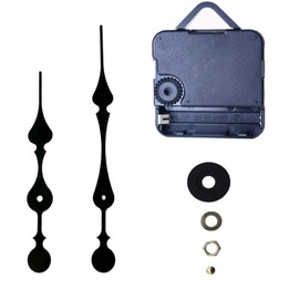 Carkio High Torque Clock Replacement Movement,31MM Long Clock Movement Metal Clock Needle Kit,DIY Repair Quartz Wall Clock Movement with 2 Spade Hands,7 PCS