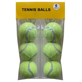 Best House 6 PCS Tennis Balls Soft Rubber kids play and Pet Training Tennis Balls, Beginner Practice Ball, Dog Training Playing Exercise Balls, Tennis Balls for Dogs, Kids, Sports