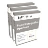 Papel Fotográfico Aperlado 300 Hojas 6x8 (3 Pack) Blanco