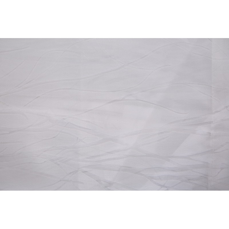 Soleil d'ocre "Liane Net Curtain Polyester White 45 x 90