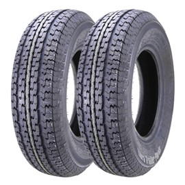 2 New Premium Grand Ride Trailer Tires ST 225/75R15 10PR LR E - 11017