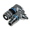TL Topline 1/2" Body with 90 deg. Elbow 3/8” JIC