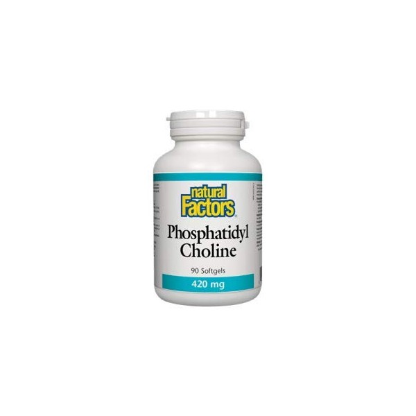 Natural Factors Phosphatidyl Choline 420mg from 1200 phophatidyl complex (90Capsules)