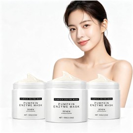 Mascarilla facial exfoliante despegante de enzimas de calabaza (3PCS)