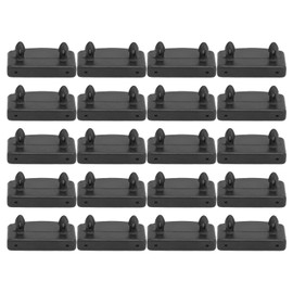 20PCS 55x30x27mm Plastic Bed Slat Cover Replacement Holders Centre Caps for Holding Securing Wooden Slats Bed Base, Plastic Bed Slat End Caps Holders