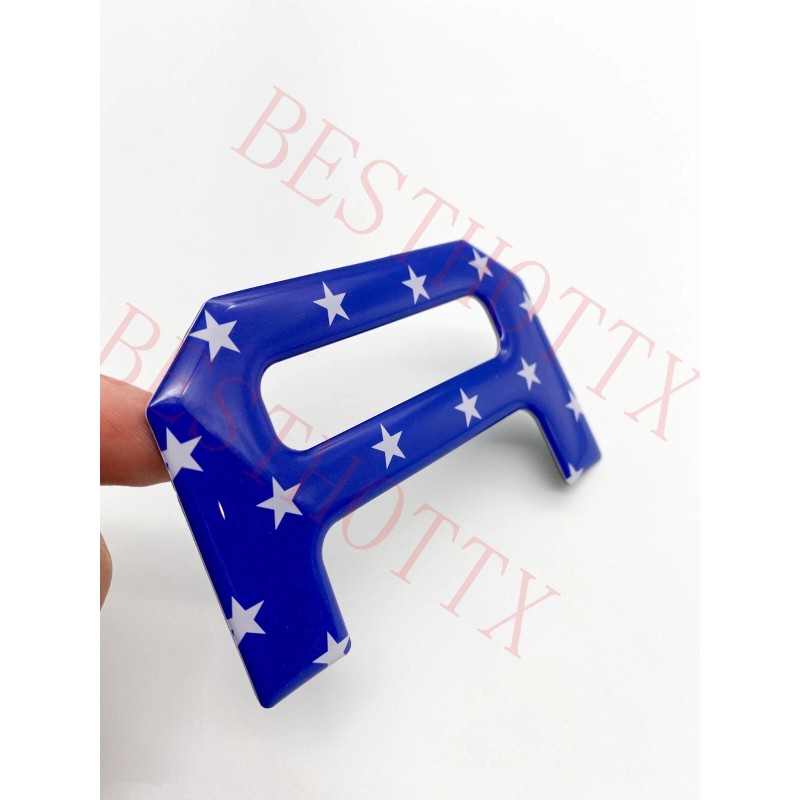 AUTO4RACING 3D US FLAG RAISED DOMED TAILGATE LETTERS FITS HYUNDAI