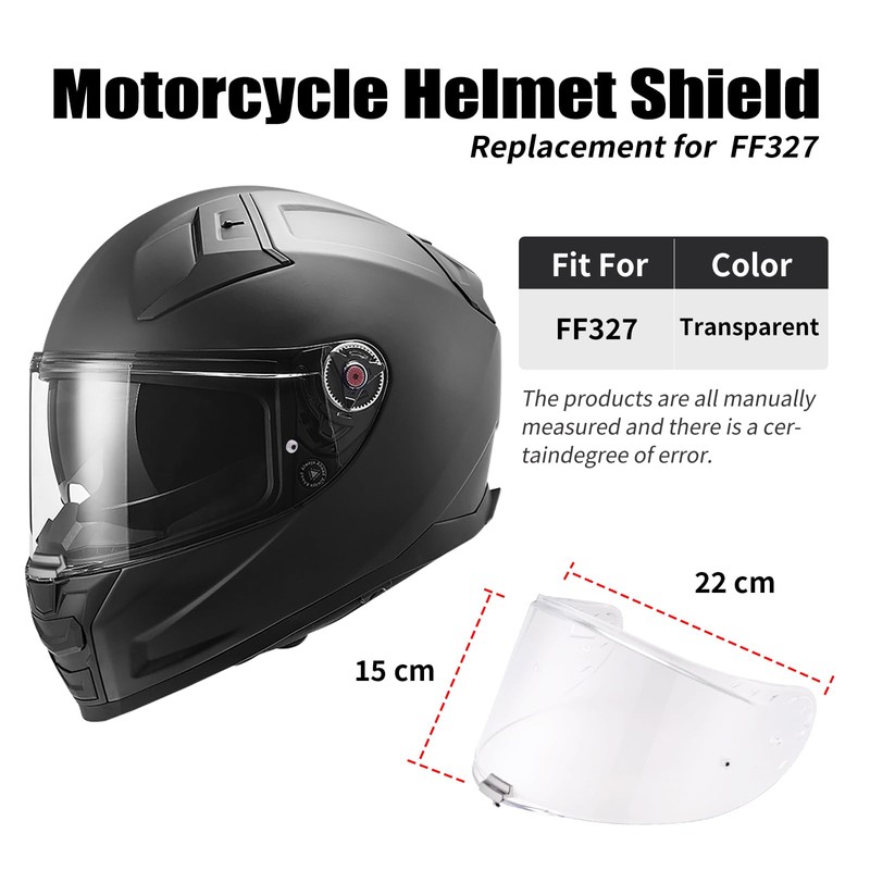 Helmet Visor for FF327 Challenger, Motorcycle Helmet Visor, Motorcycle Wind
