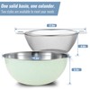 304 Stainless Steel Rice Washing Bowl and 40 Mesh Strainer