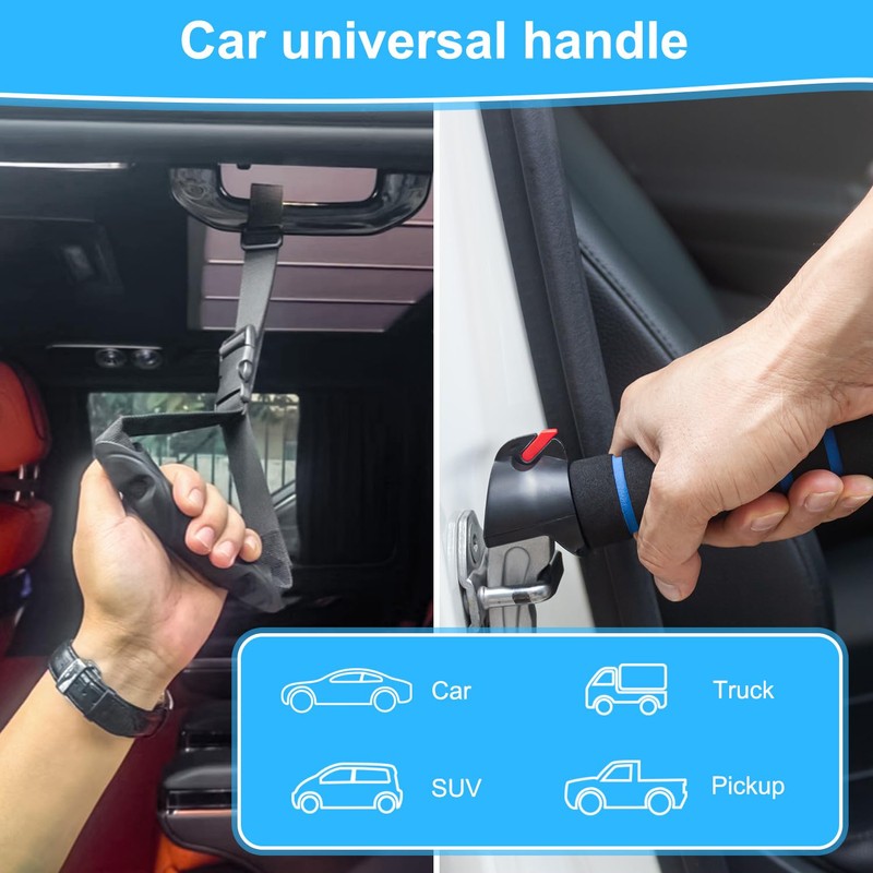 Shouken 3 in 1 Car Door Handle for Elderly-Car Handle