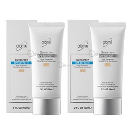 Atomy Sun Cream Beige 2 x 60ml Tone Up / 애터미 선크림 베이지 2개 60ml 톤업
