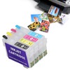 4 Colors Ink Cartridge with Permanent Chip Refill Printing Boxes