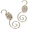 Inge-glas 1901-01 Bauble Hooks Spiral with Bead 7 cm Set