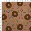 GRAPHICS & MORE Cute Donut with Sprinkles Chocolate Icing Premium