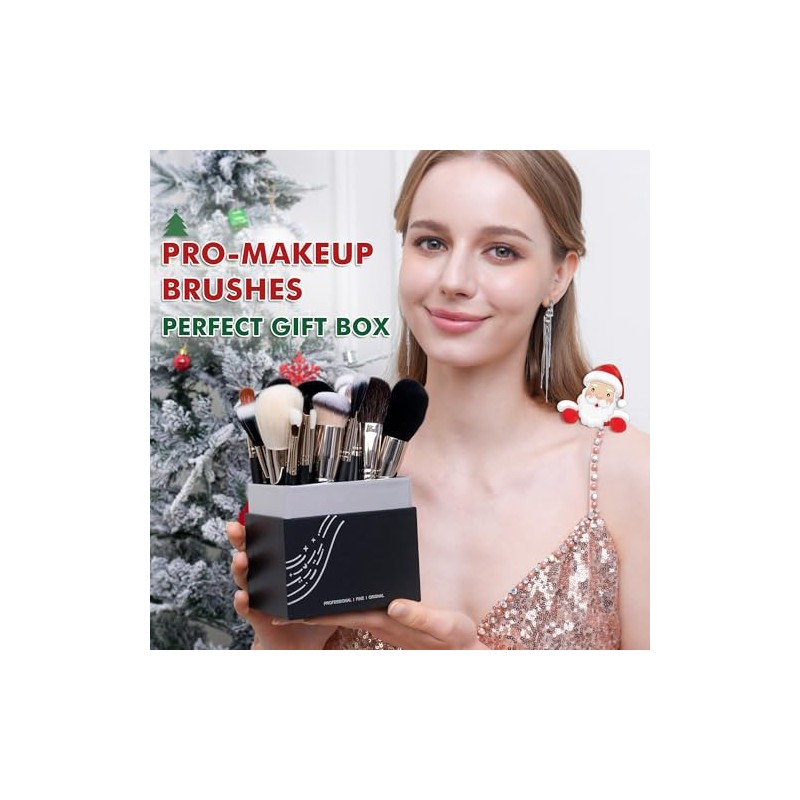 BUEART DESIGN - Juego de 42 brochas de maquillaje con