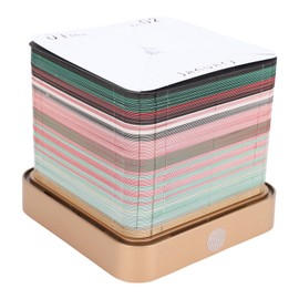 Luocute 3D Calendar, Tear Away Paper Carving Art Snowman 3D Notepad with 2026 Calendar for Birthday Xmas Present