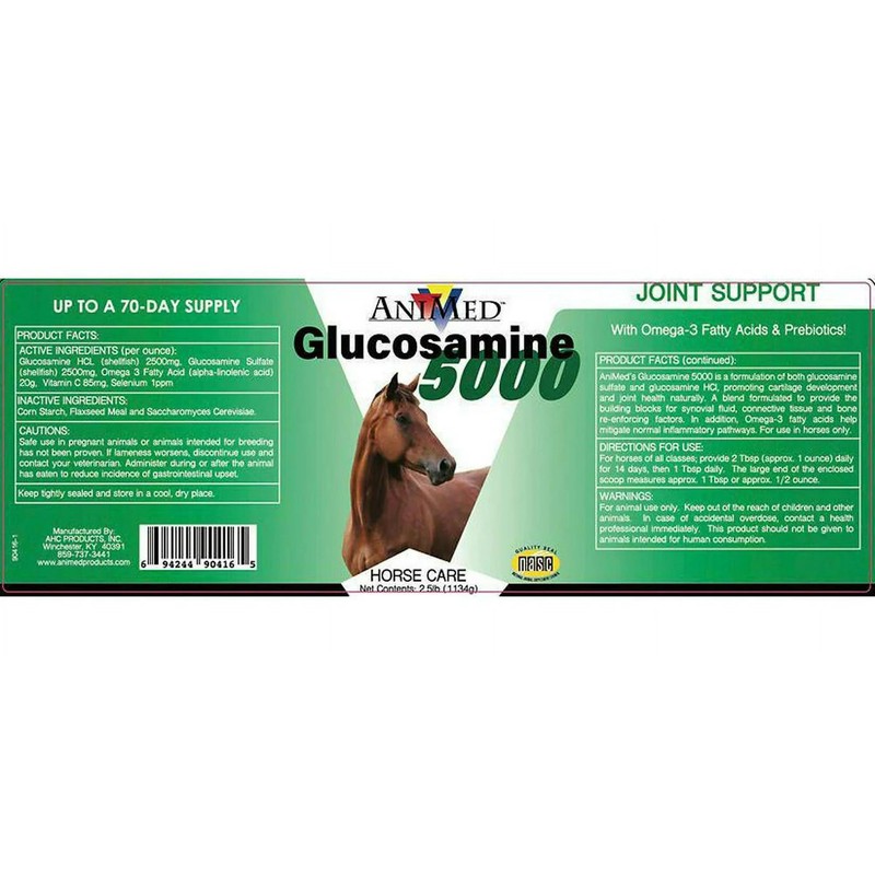 ANIMED GLUCOSAMINE 5000 Powder 2.5#…
