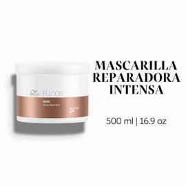Wella Professionals Fusion Intense Repair Hair Mask for Damaged Hair, Mask Treatment for Hair Repair, Hair Breakage Treatment, 16.9 Fl oz