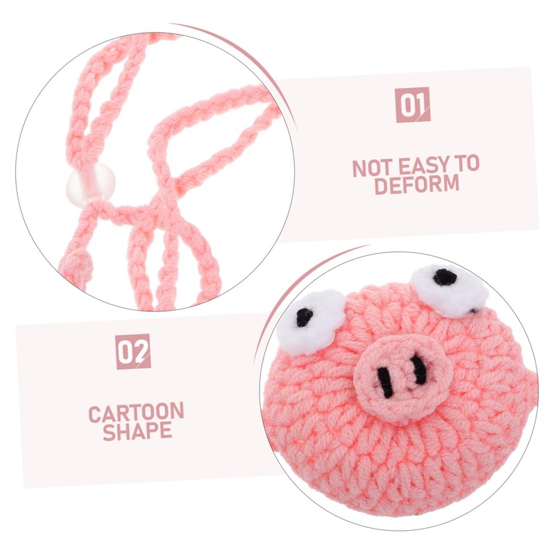 BIUDECO Handknitted Winter Nose Warmer for Women Charming Outdoor Travel