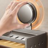 LOORMEI Suction Soap Dish,No Drilling Wall Mounted,MAX Hold 2 KG,Chrome