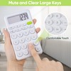Basic 4 Function Calculator for Students and Office: Small, Portable,