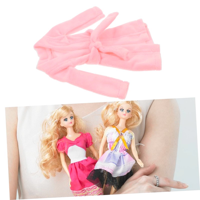 HEMOTON Accessories for Doll Pyjamas Doll Clothes Mini Bathrobe Accessories