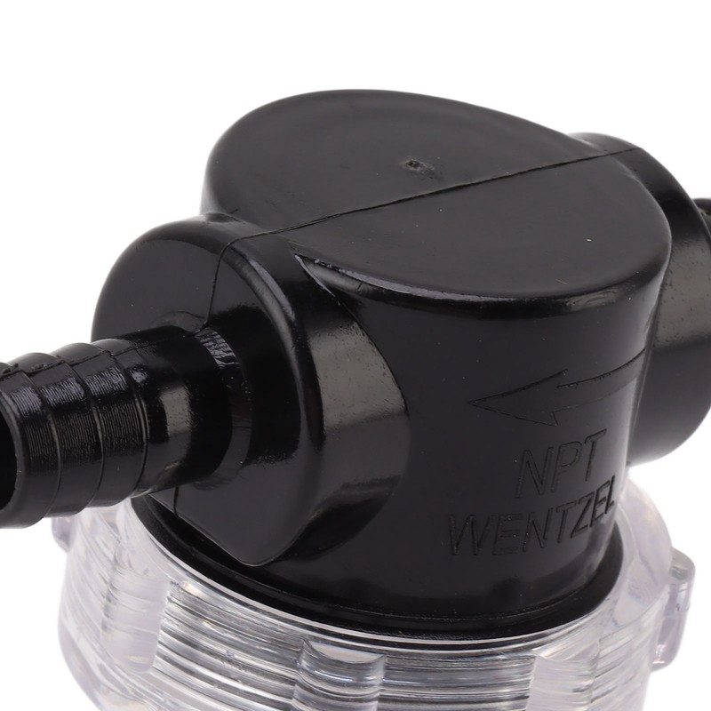 Water Pump Strainer ABS G1/4 Pump Twist On Strainer Irrigation