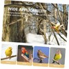 IWOWHERO Hanging Suet Feeder for Wild Birds Bird Feeders for