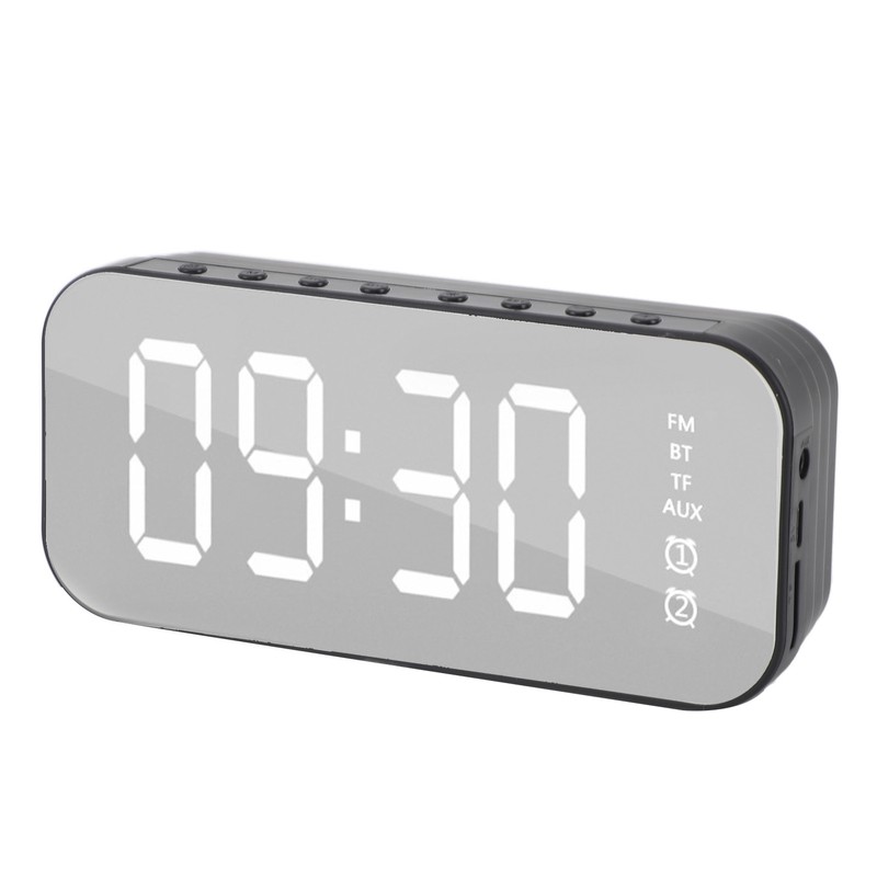 Bluetooth Speaker Alarm Clock Retro Small Multi Functional Desk Subwoofer