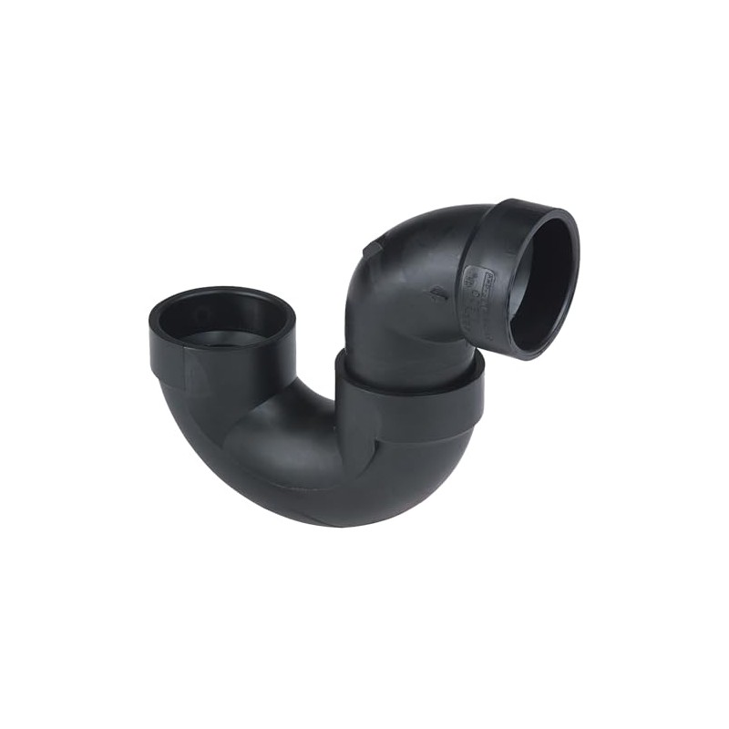 NIBCO Fig No U5885, 2 in. ABS DWV P-Trap Hub