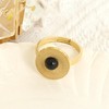 Made by Nami Women's Golden Ring with Cleopatra Decoration with
