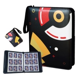 Unbranded Pokémon Card Binder 4 and 9-Pockets Trading Card Binder - Black, 400 card