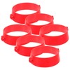 CLISPEED 6pcs Cones Chain, Safety Road Cones Traffic Cone Collar,