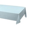 Creative Converting Tablecover Tableware items, 54" x 108", Pastel Blue