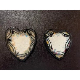 Vintage Mana Pottery Single Signed Pendant