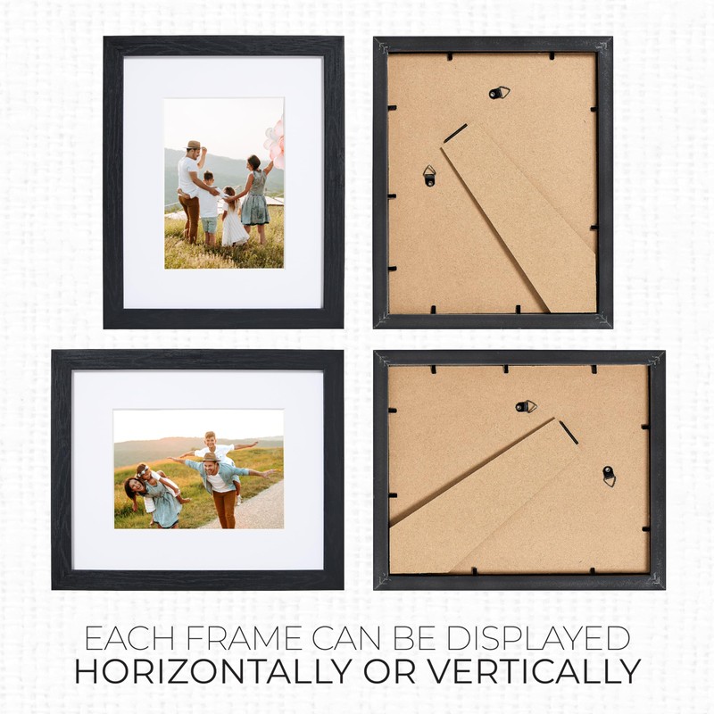 Sheffield Home 4 Piece Gallery Wall Frame Set, 8x10 Inch,