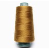 WellieSTR Heavy Duty 100% Polyester Sewing Thread Brown 20s/3 for
