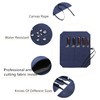 Chef's Knife Bag With 5 Slots, Wax Canvas Knife roll