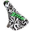 AWE® BMX Freestyle Saddle Black/White FREE SEAT POST