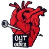 My Heart is Out of Order Patch Embroidered Applique Badge