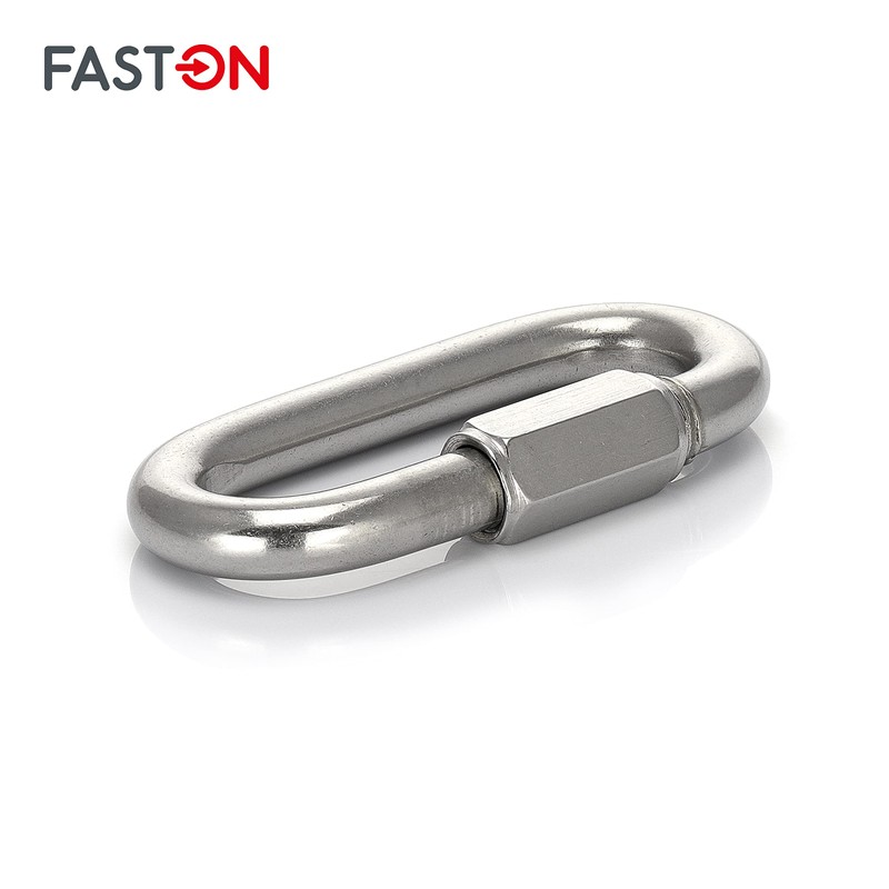FASTON Stainless Steel Carabiner Screw Cap D = 6 (Pack