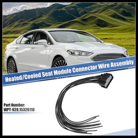Hihaha WPT928 Wiring Kit Heated/Cooled Seat Module Connector Wire Assembly Fits for Ford Edge Expedition Explorer F-250 Super Duty F-350 Super Duty F-450 Super Duty Replace 15326110 Durable Material