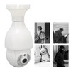 WiFi Security Camera 1080P Night Vision Motion Detection E27 Screw
