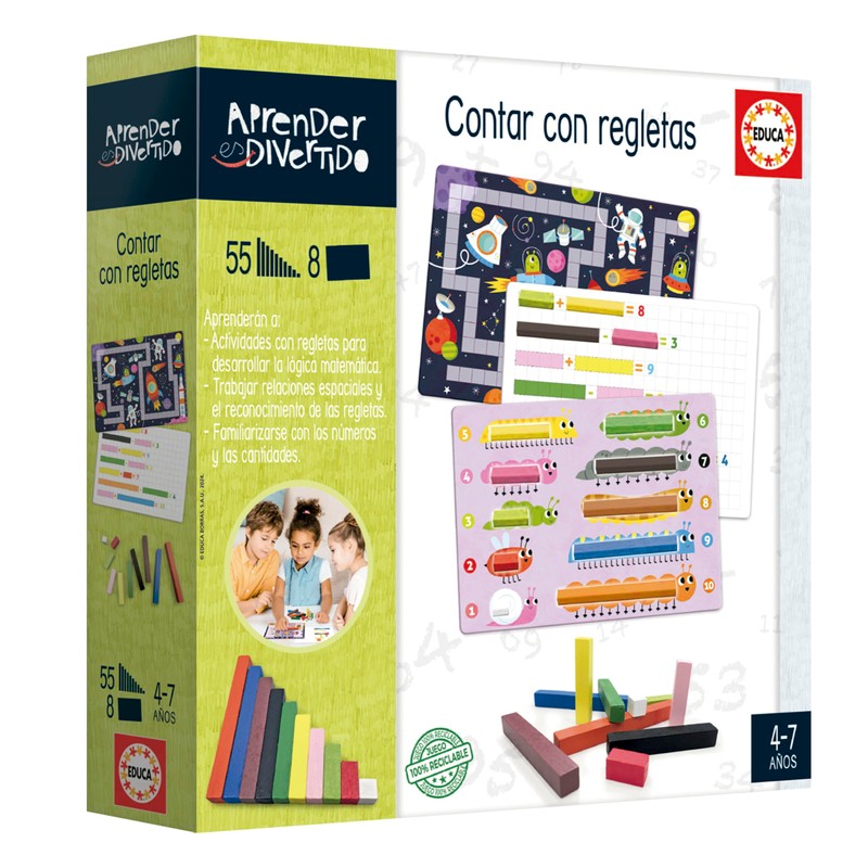Educa Cuisenaire Sockets, The Tool for Working Mathematical Content and