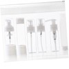 NOLITOY Travel Accessories Kit 5pc Press Pump Bottles Petg Subpackaging